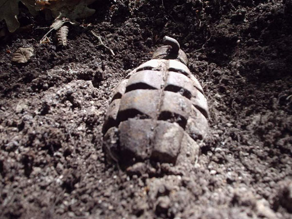 На Лубенщині знайшли ручну гранату часів минулих війн