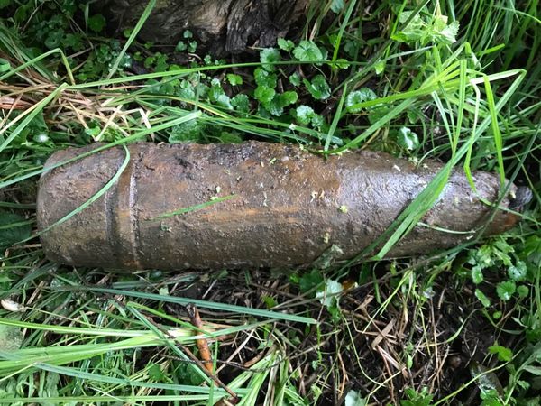 Знову у дворі лубенця знайшли артилерійський снаряд