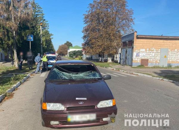 Поліція Лубенщини встановлює обставини ДТП, в якій водій легковика збив неповнолітнього