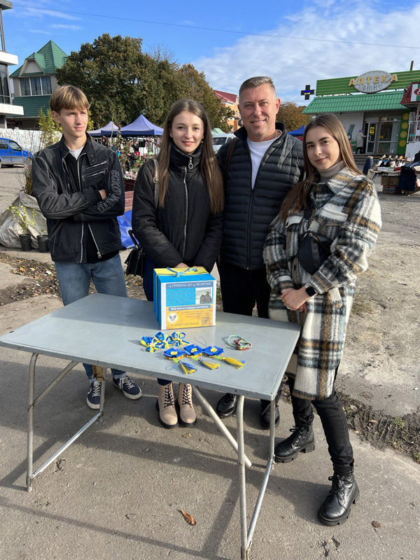 У Лубнах студентське самоврядування провело низку благодійних заходів до Дня захисників і захисниць України