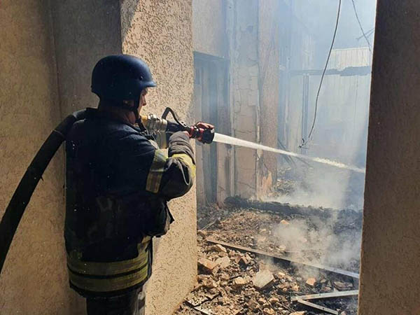 Вогнеборці загасили пожежу в будинку на Лубенщині