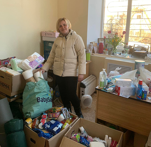 Лубенські волонтери отримали гуманітарну допомогу з Данії