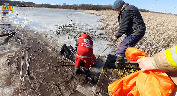 На Полтавщині: екстрим на льоду