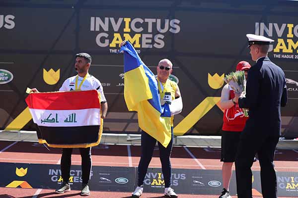 Українці здобули повний комплект нагород у перший змагальний день на Invictus Games у Гаазі