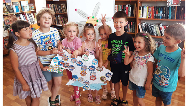 Бібліотечні активності для дітей Лубенщини