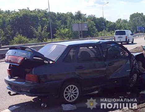 На Лубенщині поліція з’ясовує обставини ДТП, в якій травмувалися двоє осіб