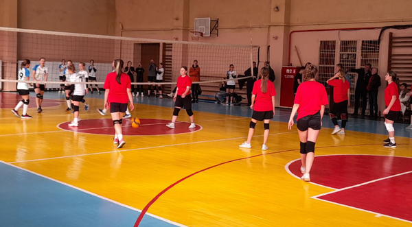 Лубенська жіноча команда з волейболу - перша