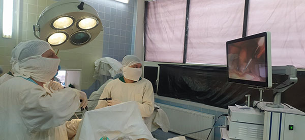 У Пирятинській лікарні розпочали виконувати лапароскопічні операції!
