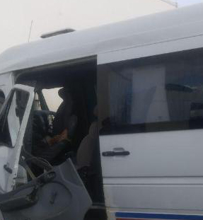 Лубенський район: рятувальники деблокували водія мікроавтобуса