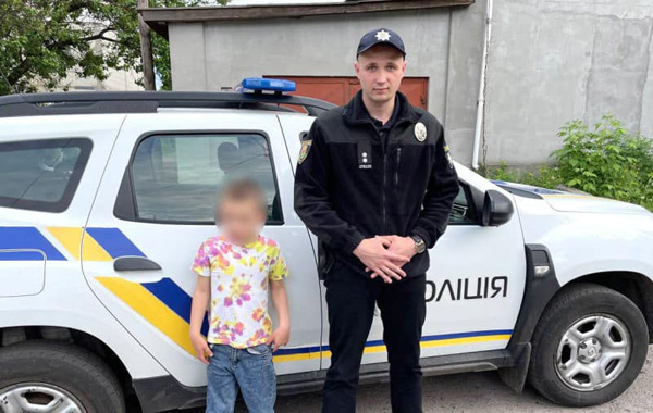На Лубенщині поліцейські допомогли розшукати зниклого малолітнього хлопчика 