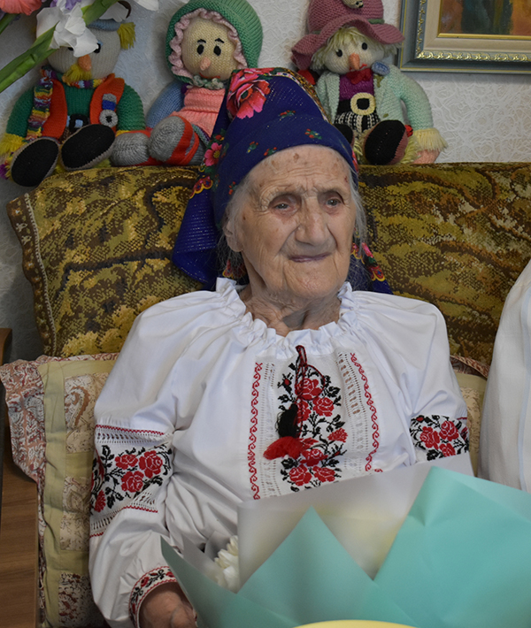 100-річний ювілей відзначила жителька Пирятина Віра Діденко