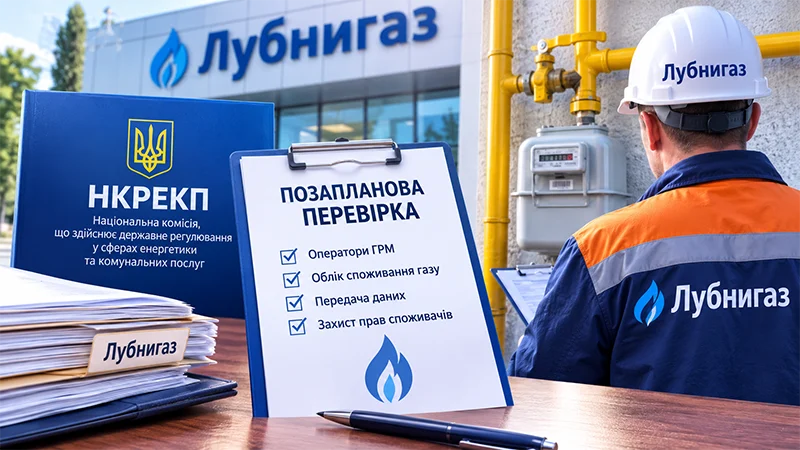 Перевірка Лубнигаз