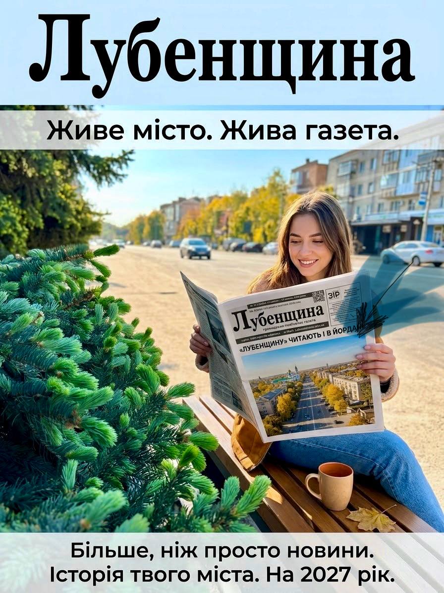 Світ змінюється, а рідна Лубенщина завжди поруч. Усе найважливіше про наше місто, людей та район — у кожному випуску 2027 року!