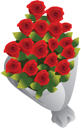 bouquet roses tns