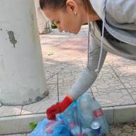 Альтанка в Молодіжному парку – місце для прибирання
