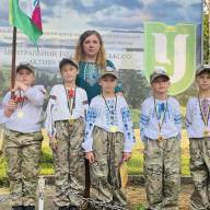 У конкурсі дитячо-юнацької військово патріотичної гри «Сокіл» («Джура»)