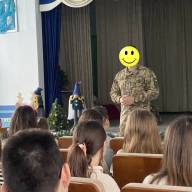 Зустріч з воїном у ліцеї